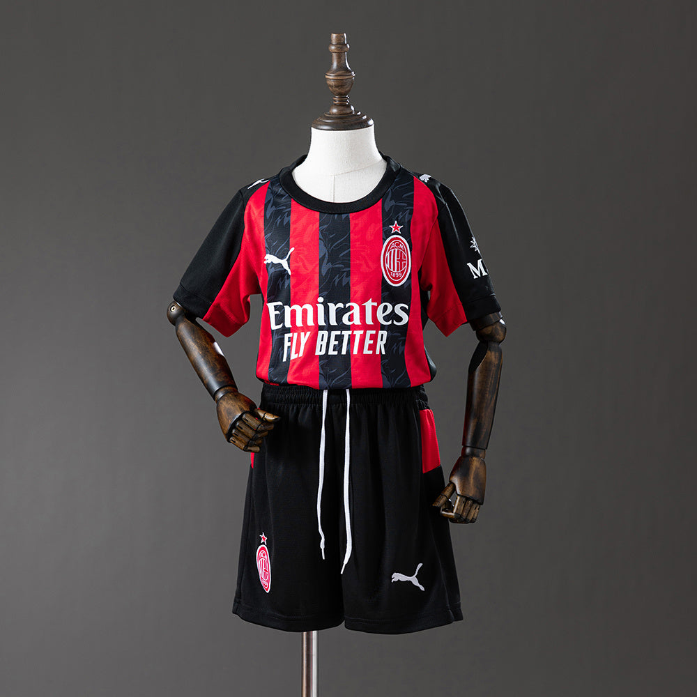 Kit Criança 25/26 AC Milan Home