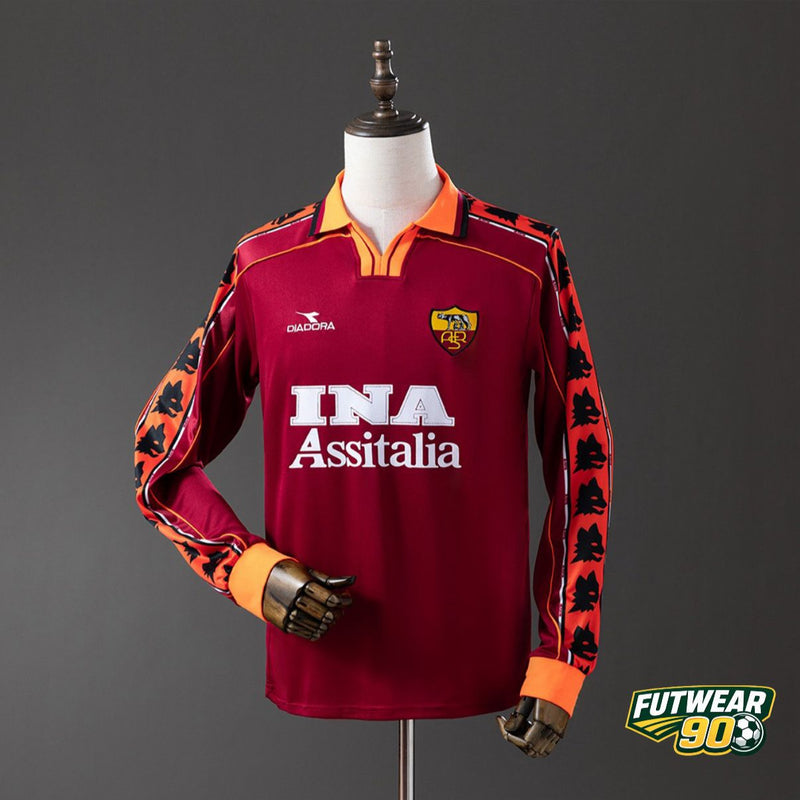 AS Roma 00/01 Retro Away Long Sleeve