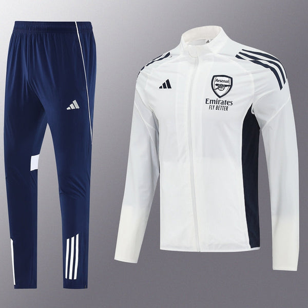 Arsenal Training Tracksuit WhiteBlue