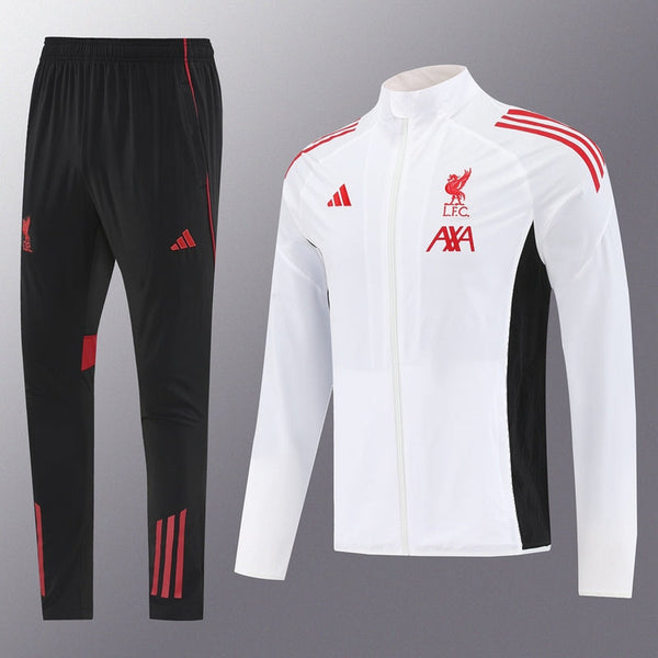 Liverpool Training Tracksuit WhiteBlack