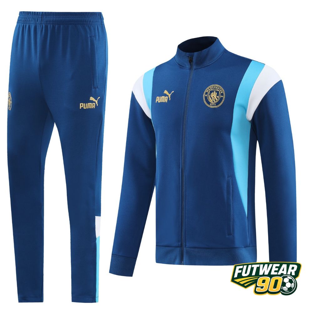 Manchester City Royal Blue Training Tracksuit