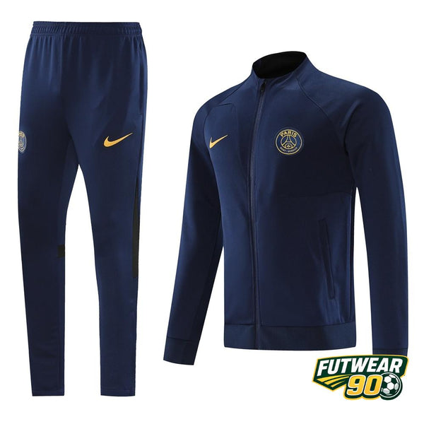 PSG Navy Gold Training Tracksuit