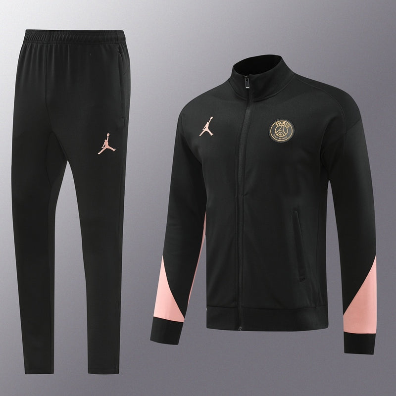 Paris Saint Germain Training Tracksuit Black Pink