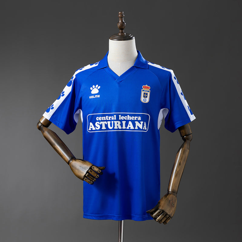 Real Oviedo 90-91 Retro Home
