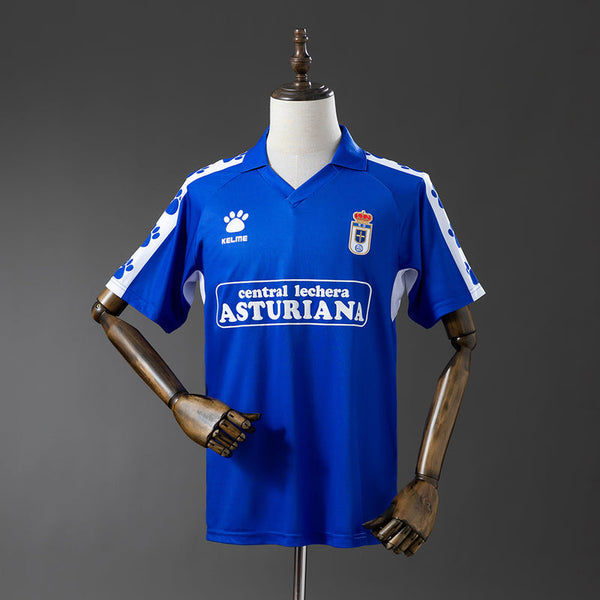 Real Oviedo 90-91 Retro Home