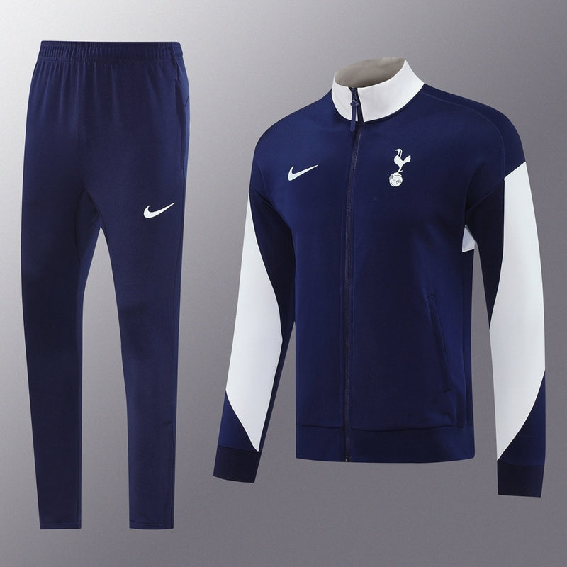 Tottenham Hotspur Training Tracksuit Navy White