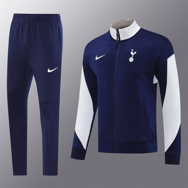 Tottenham Hotspur Training Tracksuit Navy White