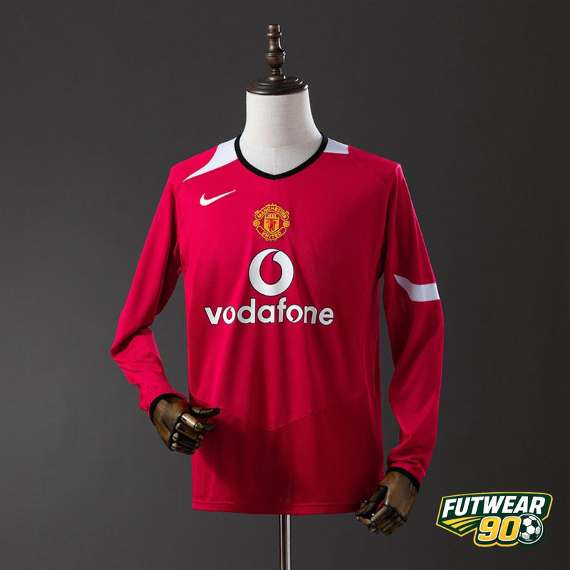 Manchester United 08/09 Retro Home Long Sleeve