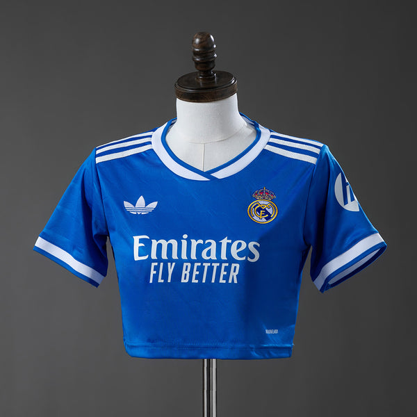 Women Crop Top 2026 Real Madrid